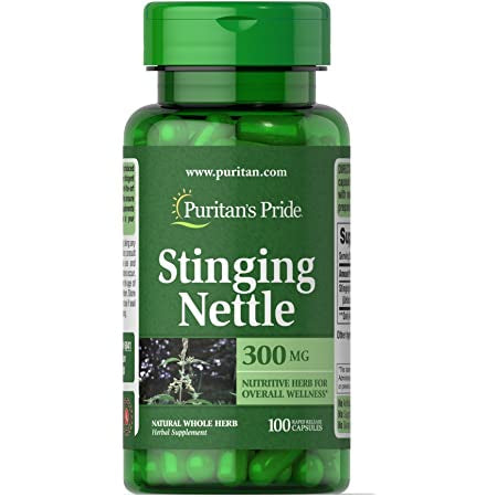 PURITAN’S PRIDE STINGING NETTLE 300MG, 100 CAPSULES