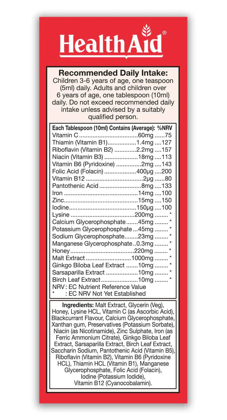 HEALTHAID HAEMOVIT LIQUID GOLD