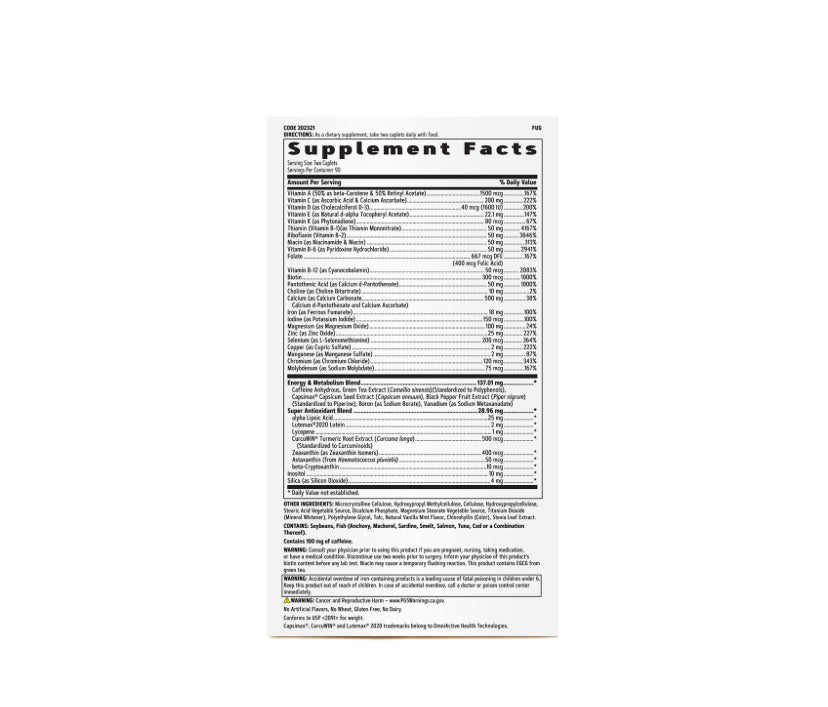 GNC WOMEN’S MULTIVITAMIN