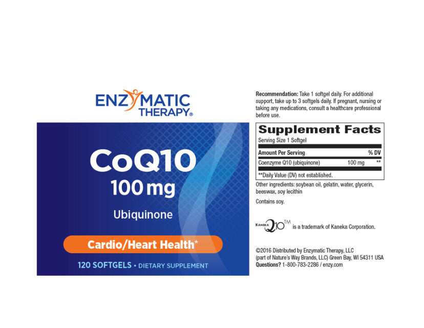 ENZYMATIC THERAPY COQ10 SOFTGELS