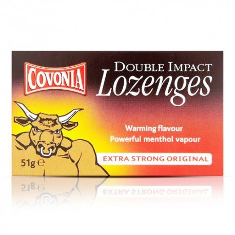COVONIA DOUBLE IMPACT LOZENGES, EXTRA STRONG ORIGINAL