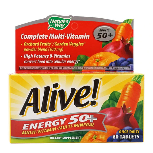 ALIVE ENERGY 50+ MULTIVITAMIN