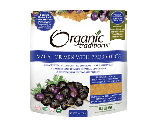 ORGANIC TRADITIONS MACA FOR MEN WITH PROBIOTICS - E-Pharmacy Ghana