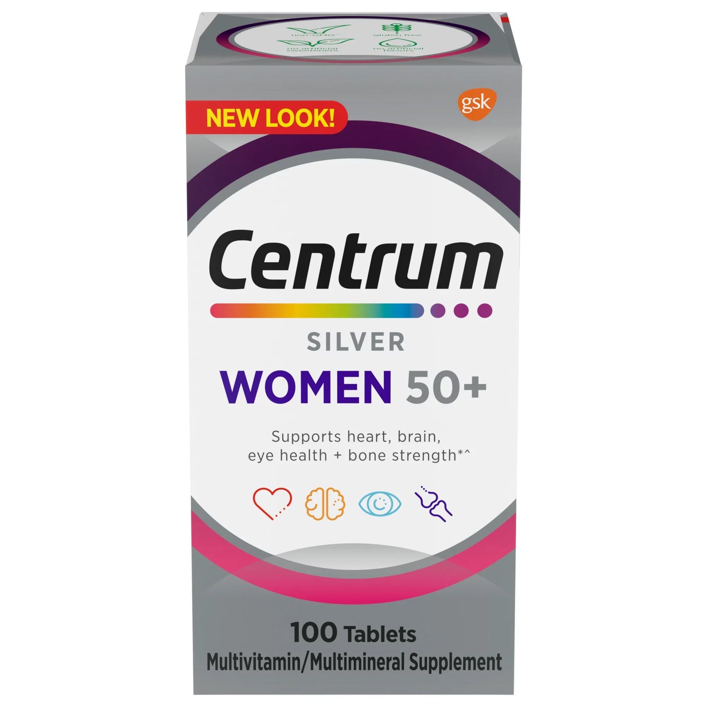 CENTRUM SILVER WOMEN 50+, 100 TABLETS