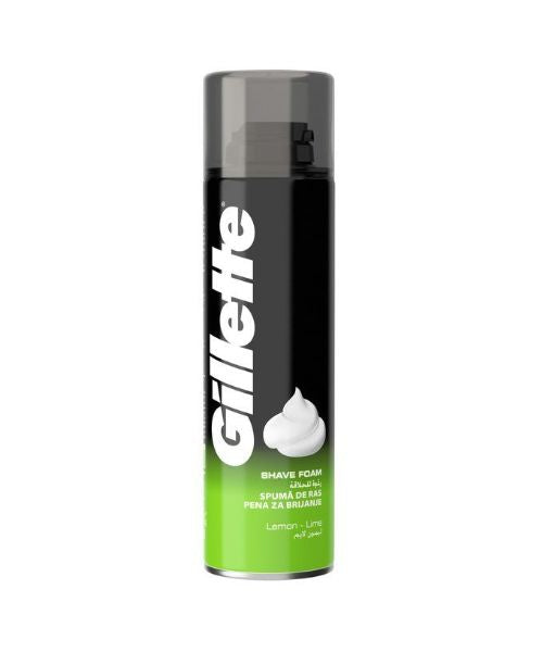 GILLETTE LEMON LIME CLASSIC SHAVE FOAM