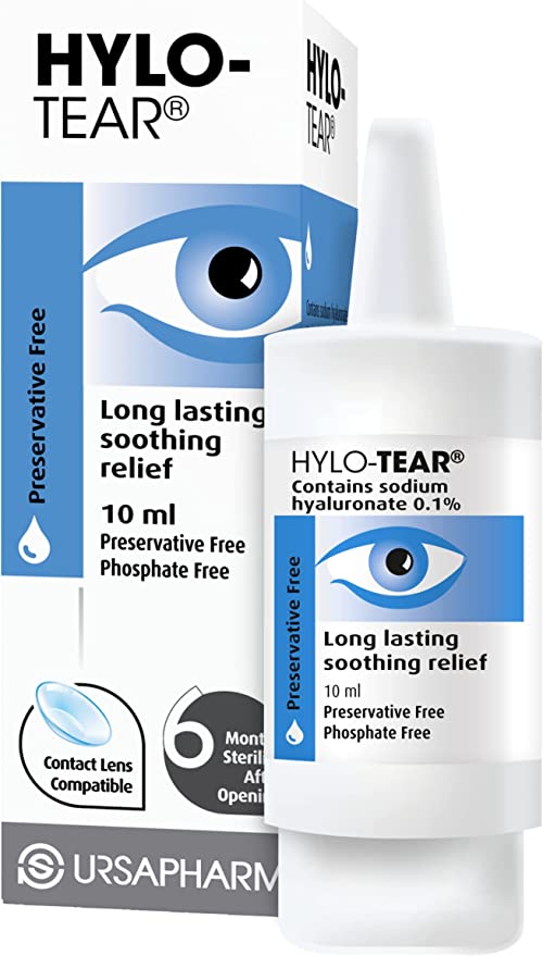 HYLO-TEAR LUBRICATING EYE DROPS 10ML