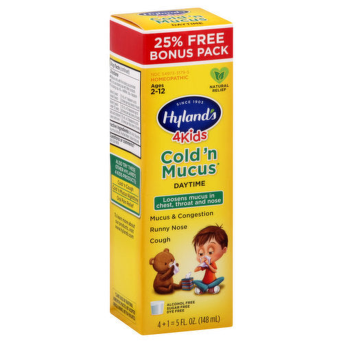HYLAND’S 4KIDS COLD AND MUCUS DAYTIME