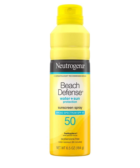 NEUTROGENA BEACH DEFENSE SUNSCREEN SPRAY 50