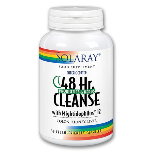 Pre-Order | Arrives in 5–10 Days – SOLARAY 48 HR CLEANSE, 30 VEGAN CAPSULES