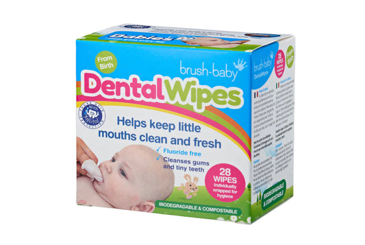BRUSH-BABY DENTAL WIPES
