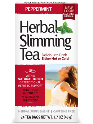 21ST CENTURY HERBAL SLIMMING TEA PEPPERMINT - E-Pharmacy Ghana