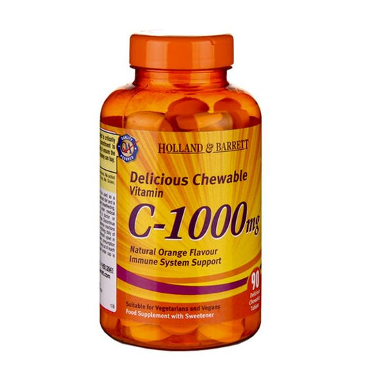 HOLLAND & BARRETT VITAMIN C-1000MG, 90 TABLETS