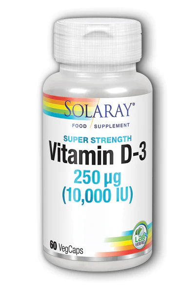 Pre-Order | Arrives in 5–10 Days – SOLARAY VITAMIN D-3 10,000IU
