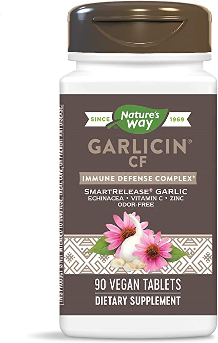 NATURE’S WAY GARLICIN CF TABLETS