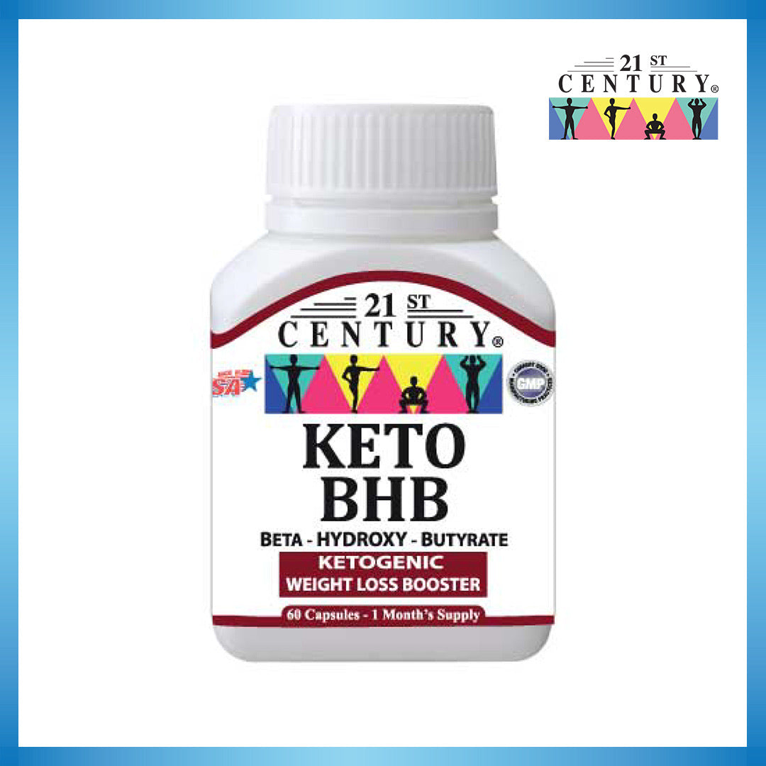 21ST CENTURY KETO BHB - 60 CAPSULES - E-Pharmacy Ghana