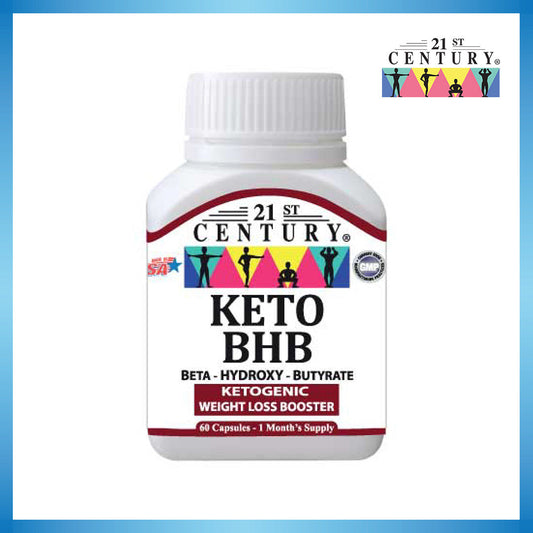 21ST CENTURY KETO BHB - 60 CAPSULES - E-Pharmacy Ghana