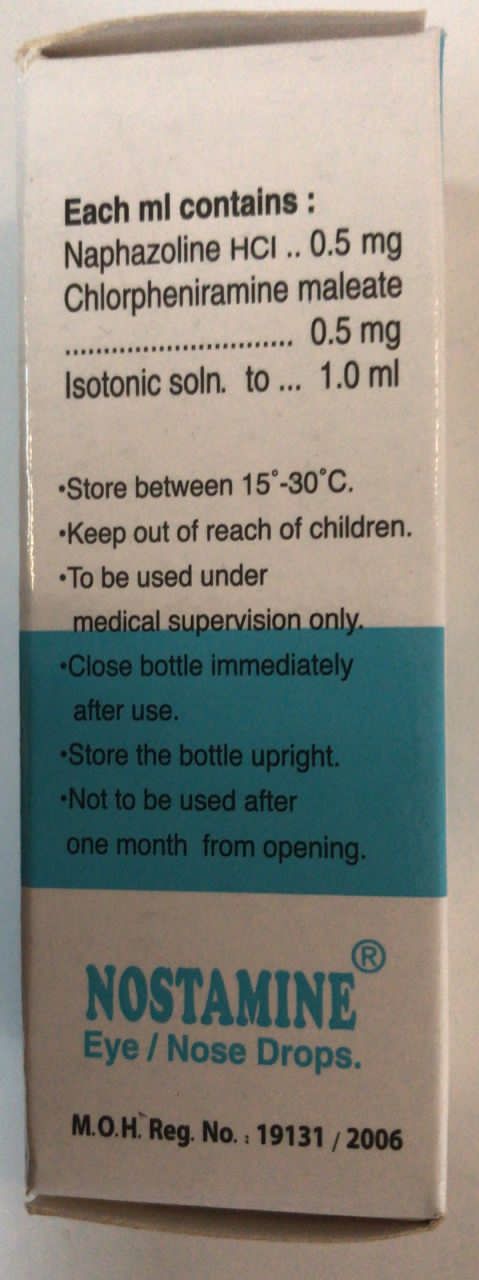 NOSTAMINE EYE/NOSE DROPS