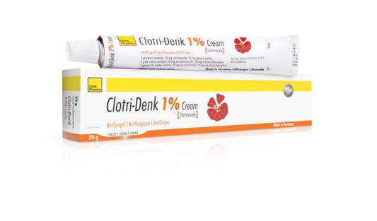 CLOTRIMAZOLE CLOTRI-DENK 1% CREAM 20G - E-Pharmacy Ghana