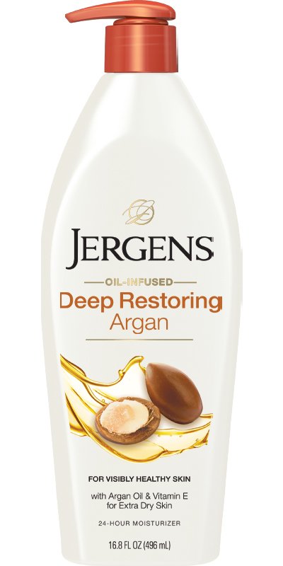 JERGENS OIL-INFUSED DEEP RESTORING ARGAN MOISTURIZER