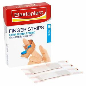 ELASTOPLAST FINGER STRIPS EXTRA FLEXIBLE FABRIC