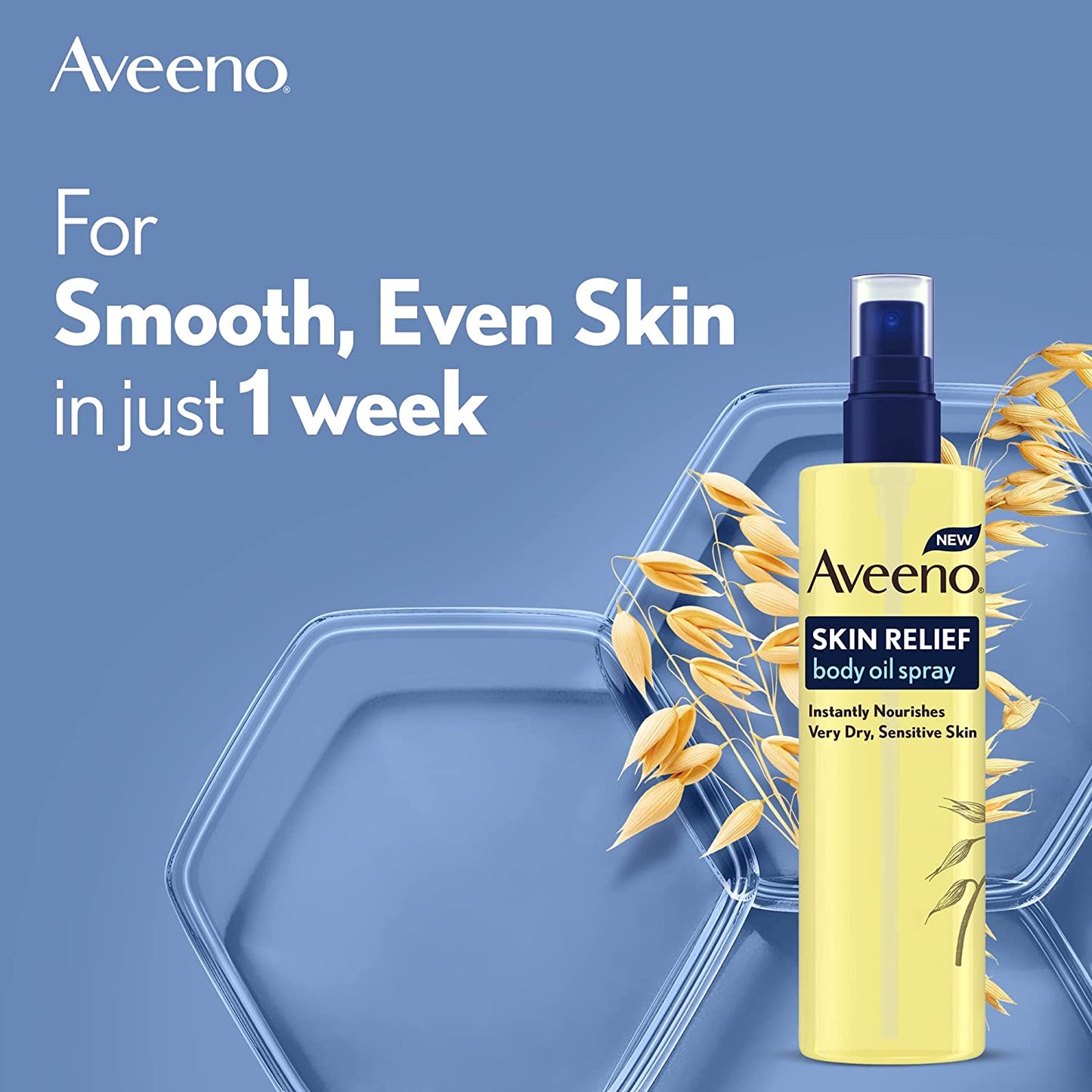AVEENO SKIN RELIEF BODY OIL SPRAY 200ML