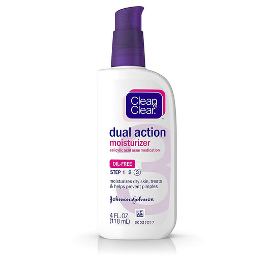 CLEAN & CLEAR DUAL ACTION MOISTURIZER 118ML