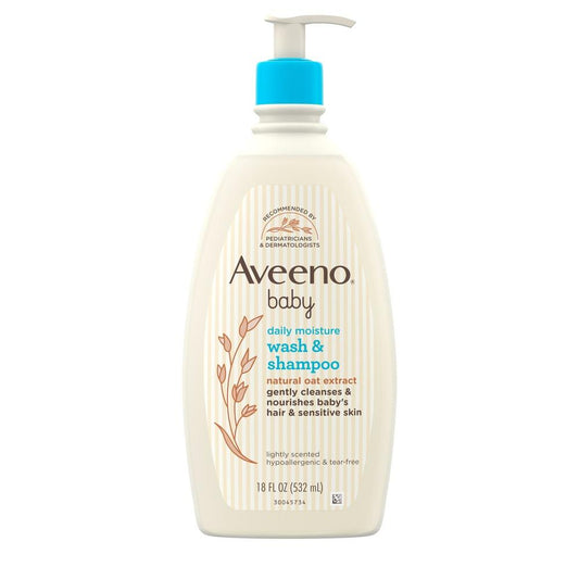 AVEENO BABY WASH & SHAMPOO DAILY MOISTURE