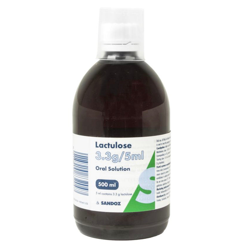 LACTULOSE 3.3G/5ML ORAL SOLUTION - 500ML - E-Pharmacy Ghana