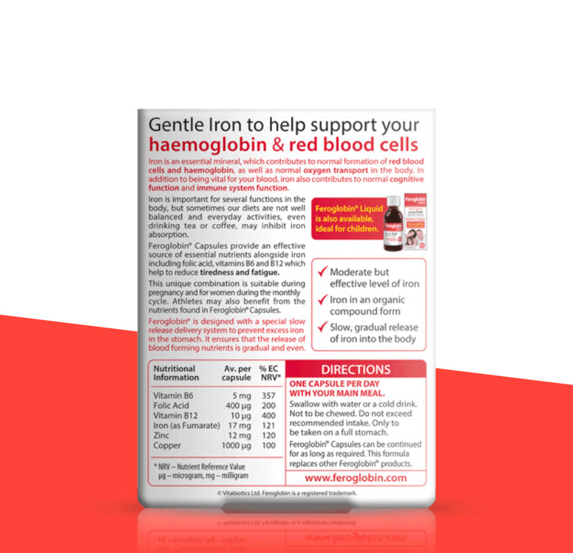 FEROGLOBIN CAPSULES - E-Pharmacy Ghana