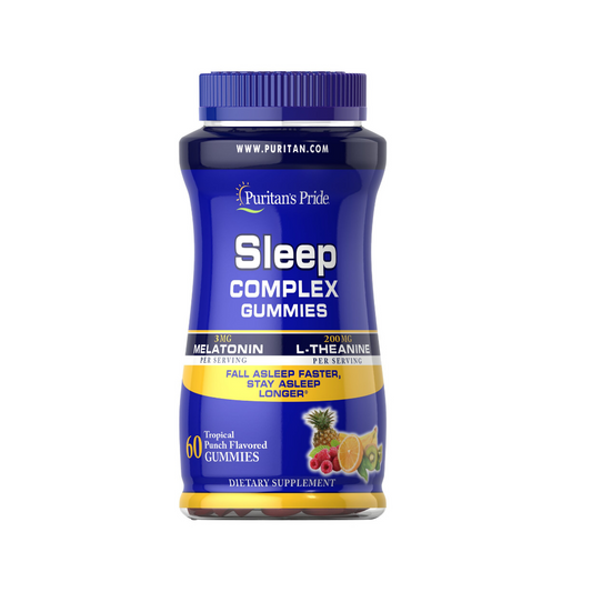 PURITAN’S PRIDE SLEEP COMPLEX, 60 GUMMIES