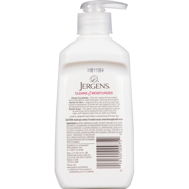 JERGENS EXTRA MOISTURIZING HAND WASH