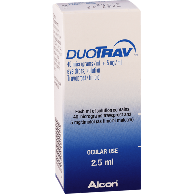 DUOTRAV EYE DROP 2.5ML