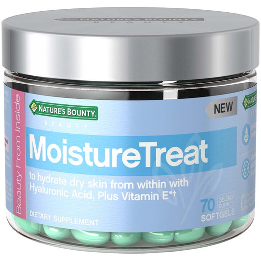 NATURE’S BOUNTY MOISTURETREAT, 70 SOFTGELS