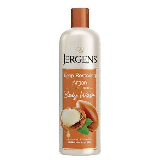 JERGENS DEEP RESTORING ARGAN BODY WASH 650ML