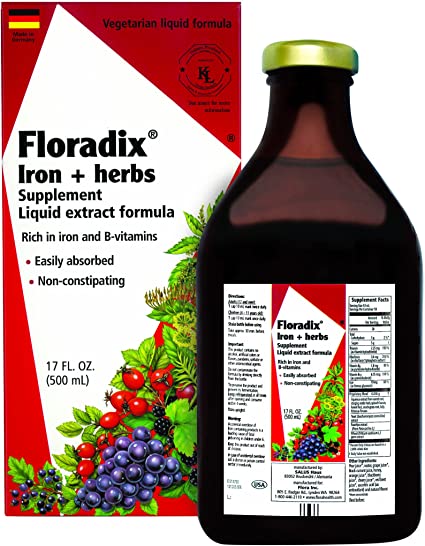 FLORADIX LIQUID EXTRACT FORMULA 500ML