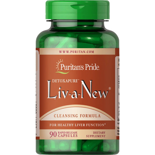 PURITAN’S PRIDE LIV-A-NEW, 90 CAPSULES