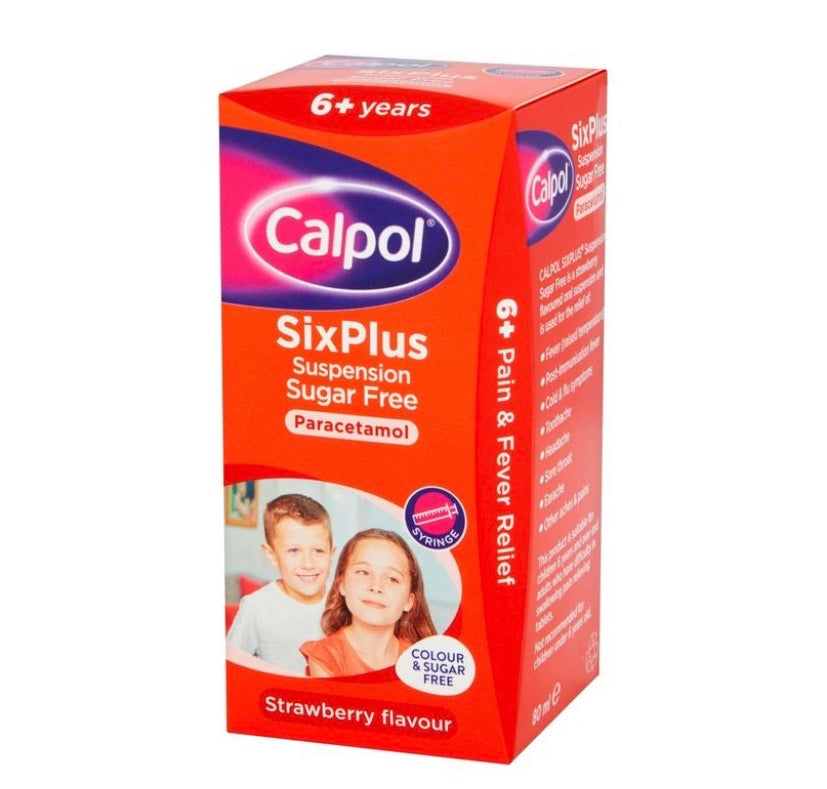 CALPOL SIXPLUS SUSPENSION - E-Pharmacy Ghana