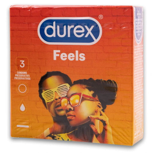 DUREX FEELS, 3 CONDOMS