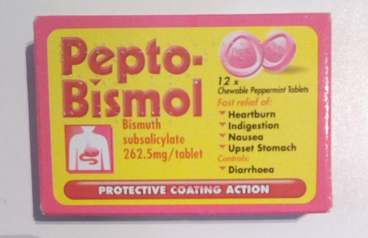 PEPTO BISMOL CHEWABLES