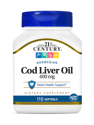 21ST CENTURY COD LIVER OIL - E-Pharmacy Ghana