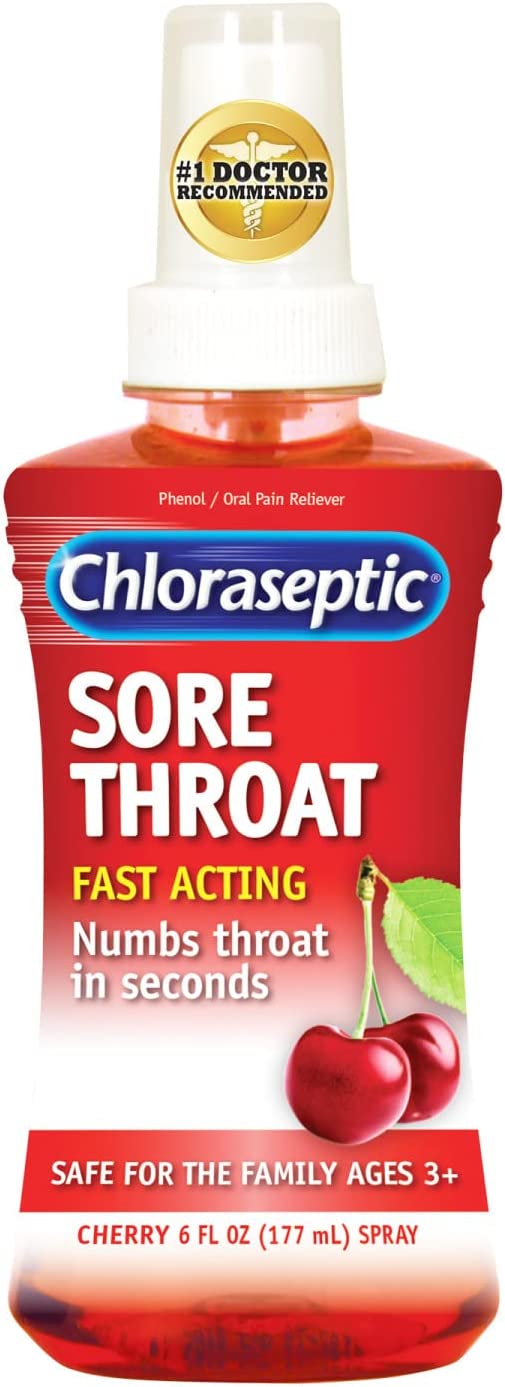 CHLORASEPTIC SORE THROAT CHERRY SPRAY
