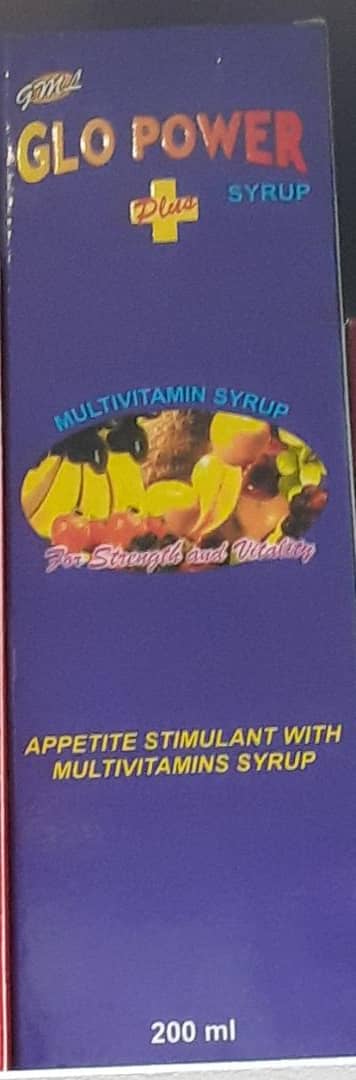 GLO POWER SYRUP 200ML