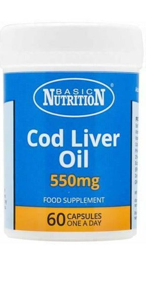BASIC NUTRITION COD LIVER OIL CAPSULES - E-Pharmacy Ghana