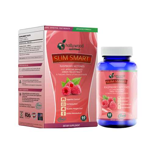HOLLYWOOD NUTRITIONS SLIM SMART RASPBERRY - E-Pharmacy Ghana